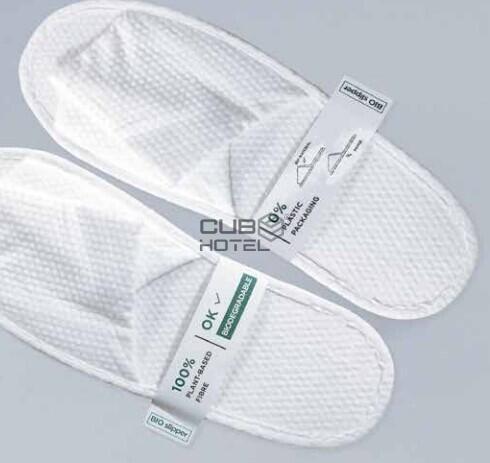 200 pares, zapatillas de hotel biodegradables